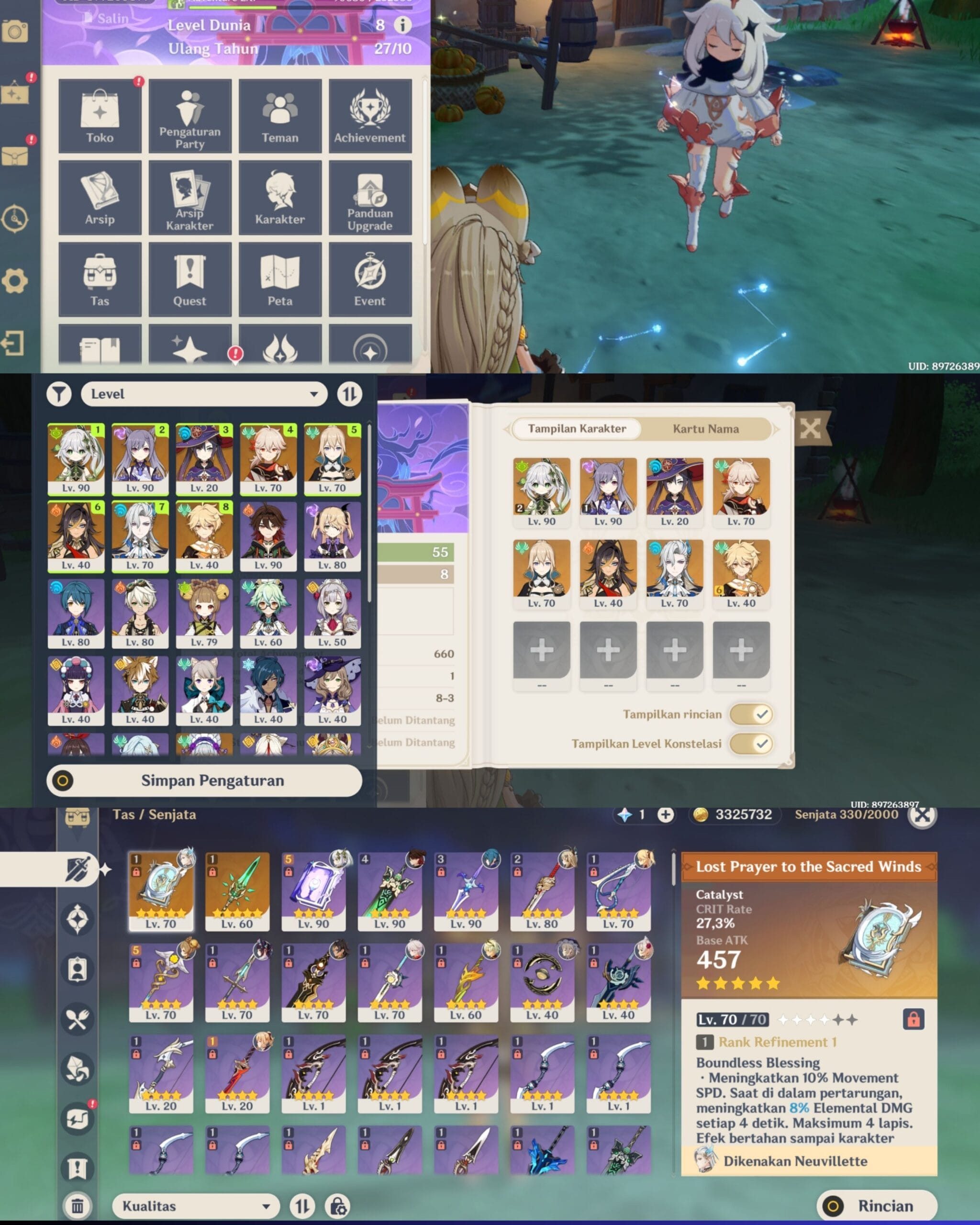 akun genshin impact mid game nuvilet |130k akun genshin impact mid game nuvilet |130k