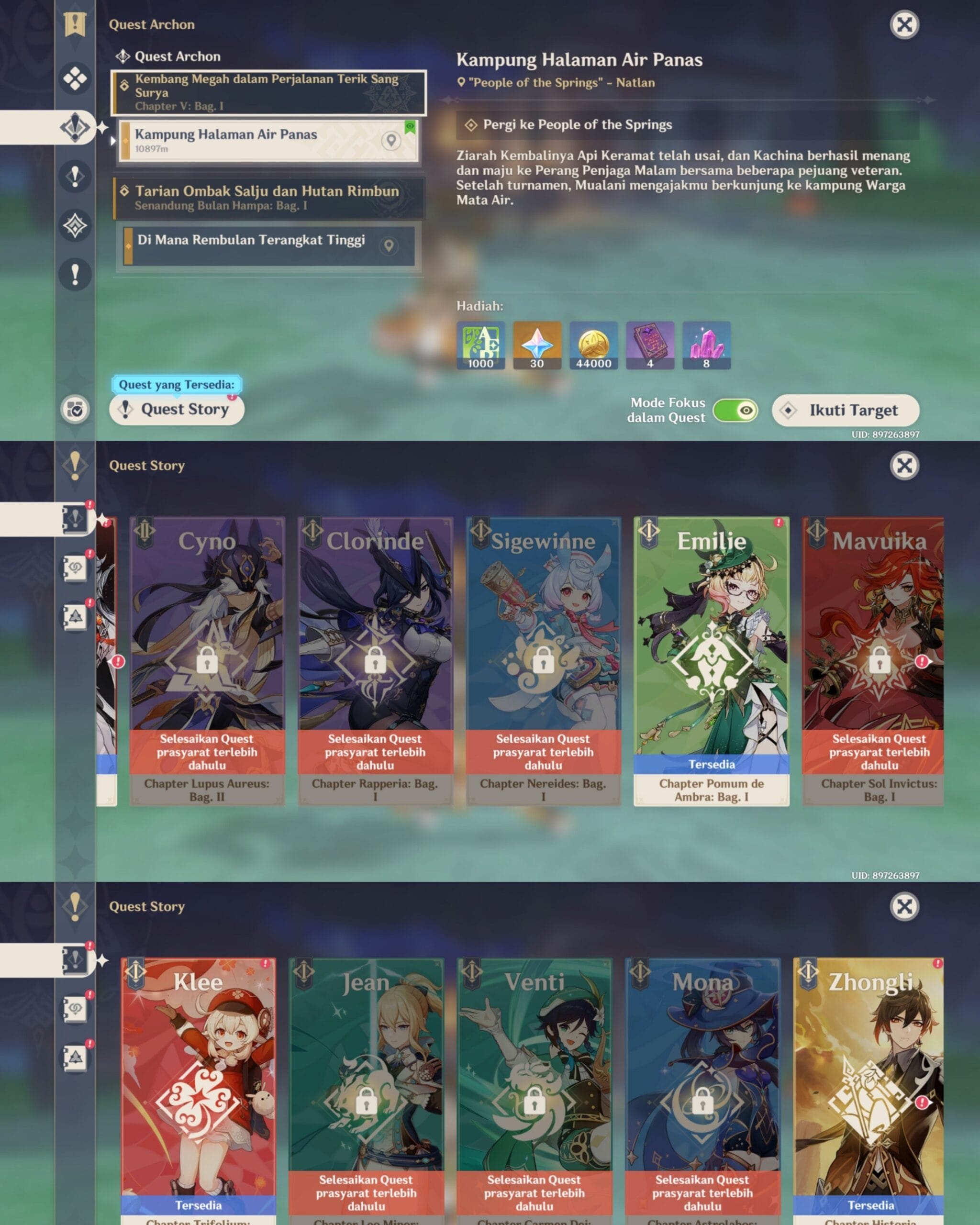 akun genshin impact mid game nuvilet |130k akun genshin impact mid game nuvilet |130k