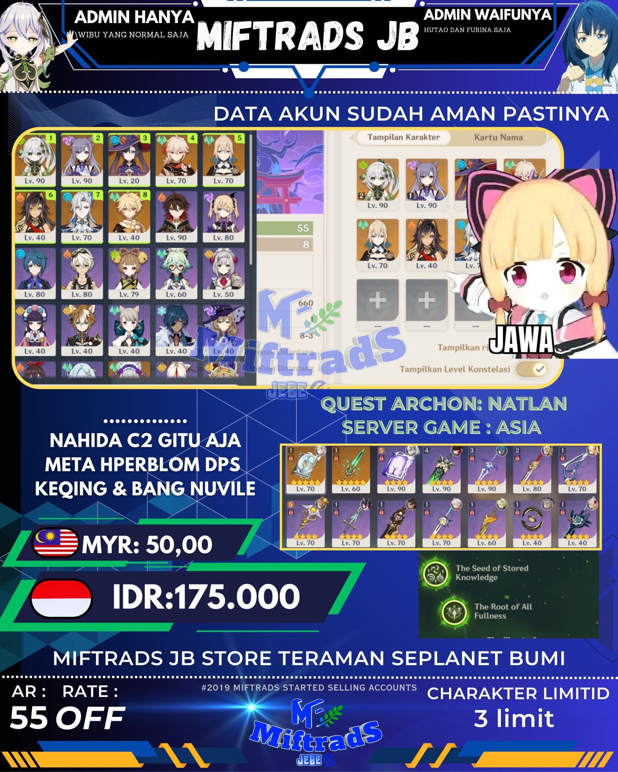 akun genshin impact mid game nuvilet |130k akun genshin impact mid game nuvilet |130k