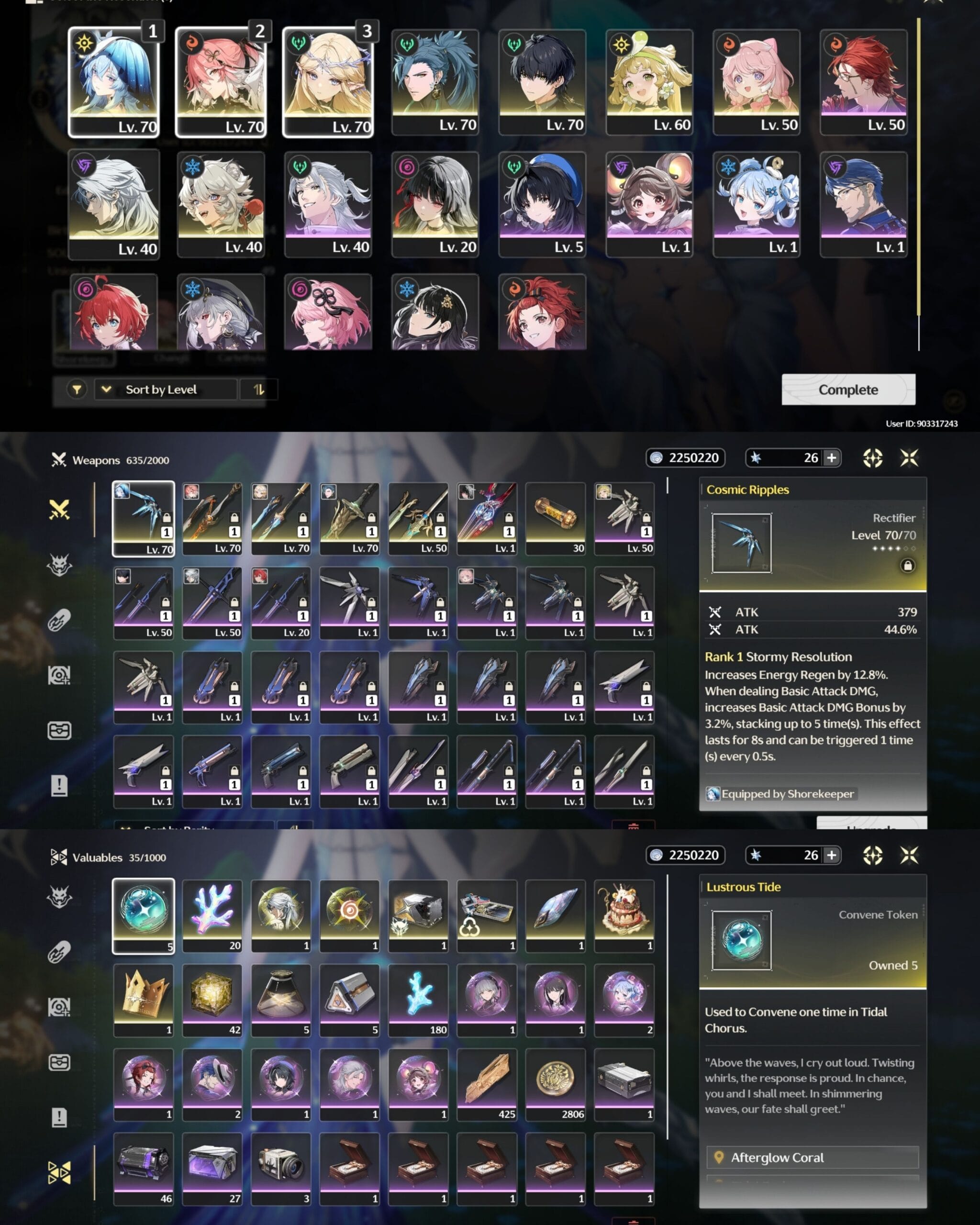 akun wuthering waves well build 7 limit | 650k akun wuthering waves well build 7 limit | 650k
